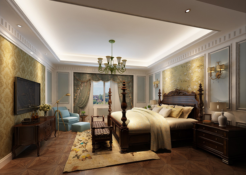 浠水城投?瓏湖半島_現(xiàn)代美式裝修