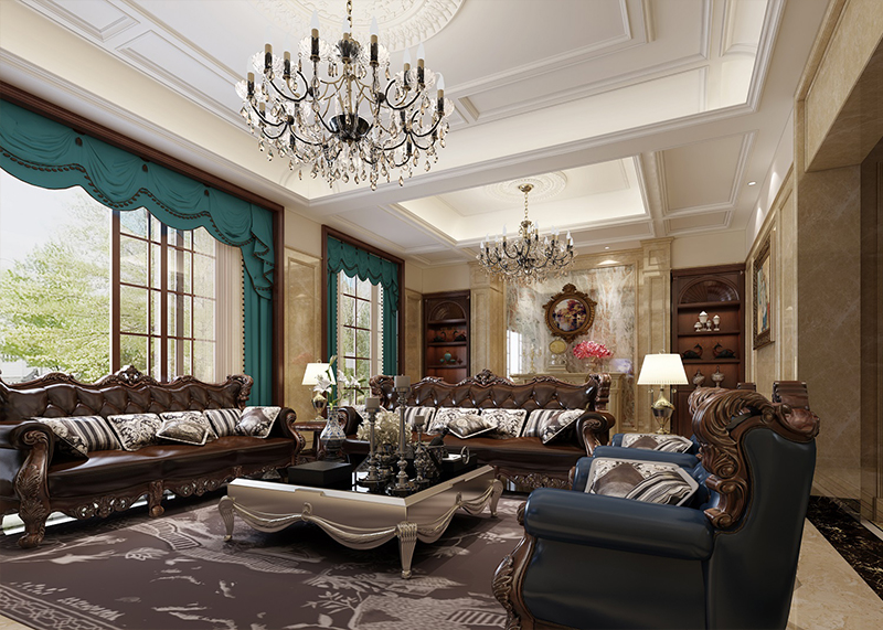 浠水縣博森·一品天下 美式風(fēng)格裝修