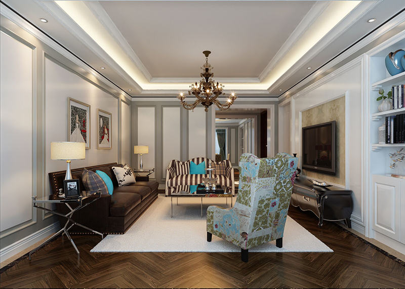 東瑞華府 浠水美式風(fēng)格裝修