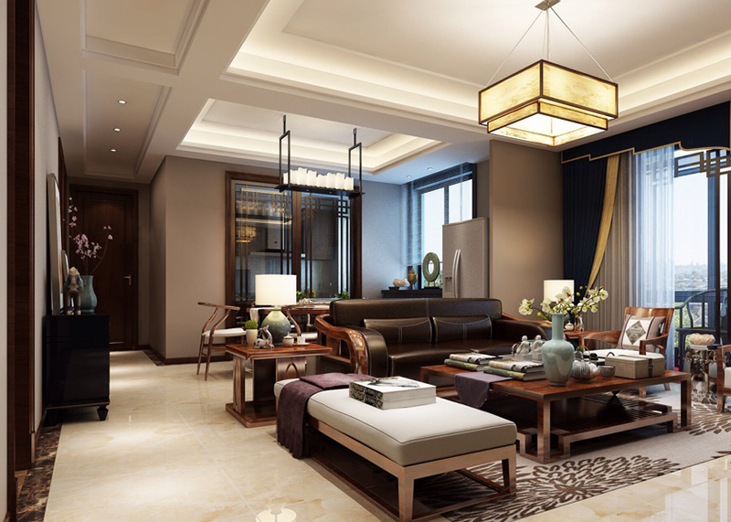 瀚悅府，新中式